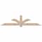 Ekena Millwork Redmond Smooth Timber Gable Bracket, Douglas Fir, 96"W x 24"H x 1 1/2"D x 5 1/2"F, 6/12 Pitch GBW096X24X0206RED00SDF - alternate 1